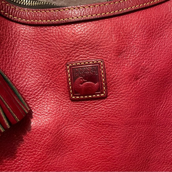 Dooney & Bourke Florentine Leather Side Pocket Hobo - Picture 12 of 12